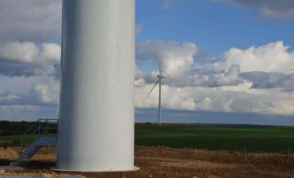 Farma wiatrowa w Pelplinie bliska ukończenia
