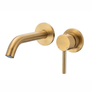 MOZA BRUSHED GOLD bateria umywalkowa podtynkowa