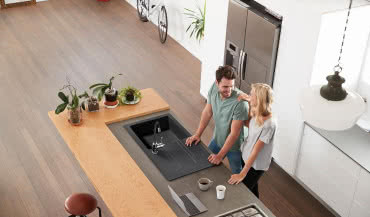 Elastyczna wylewka baterii zlewozmywakowej - ZUMBA 