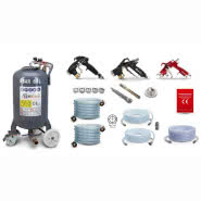 Agrekom przemysłowy agregat do natrysku tynku 60 litrów plus 